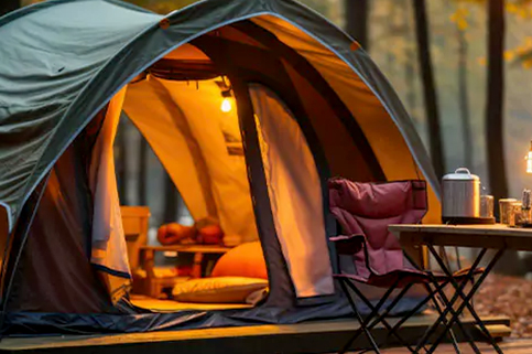 Máhindra ÍvyLush
Amenities - Camping Area